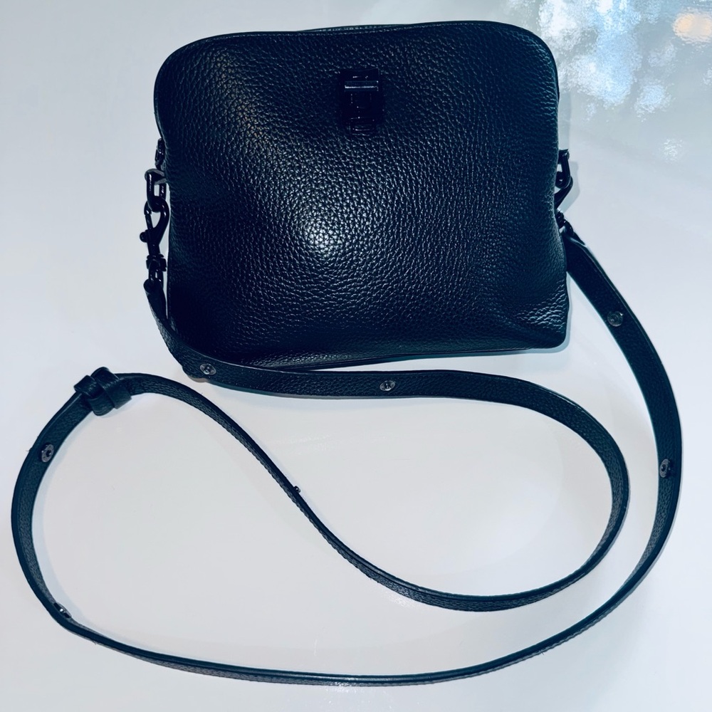 Rebecca Minkoff Black Leather Crossbody Bag